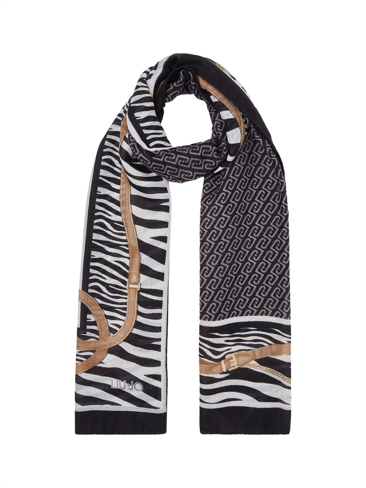 Foulard LIU JO da Donna - nero 2F606322222 NERO