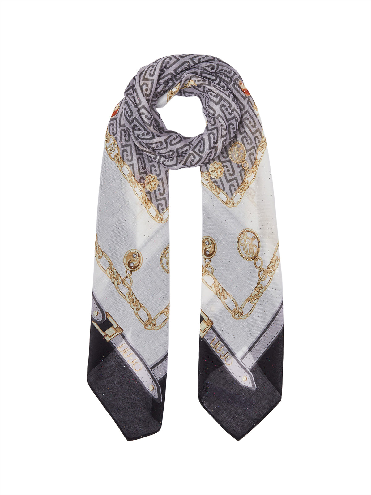Foulard LIU JO da Donna - nero 2F606922222 NERO