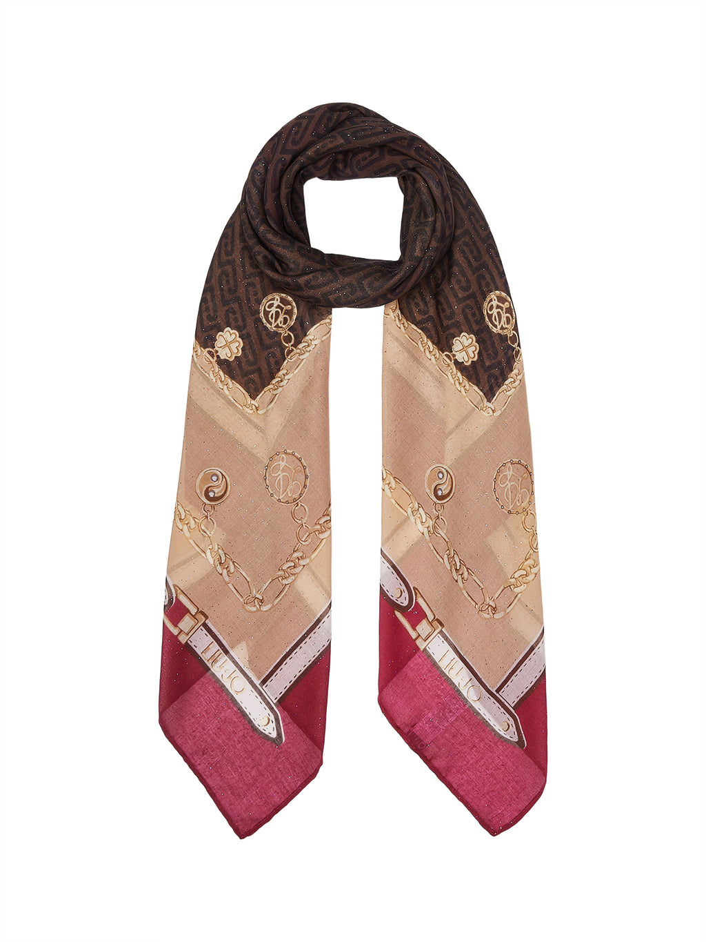 Foulard LIU JO da Donna - rosso 2F606992033 BORDEAU