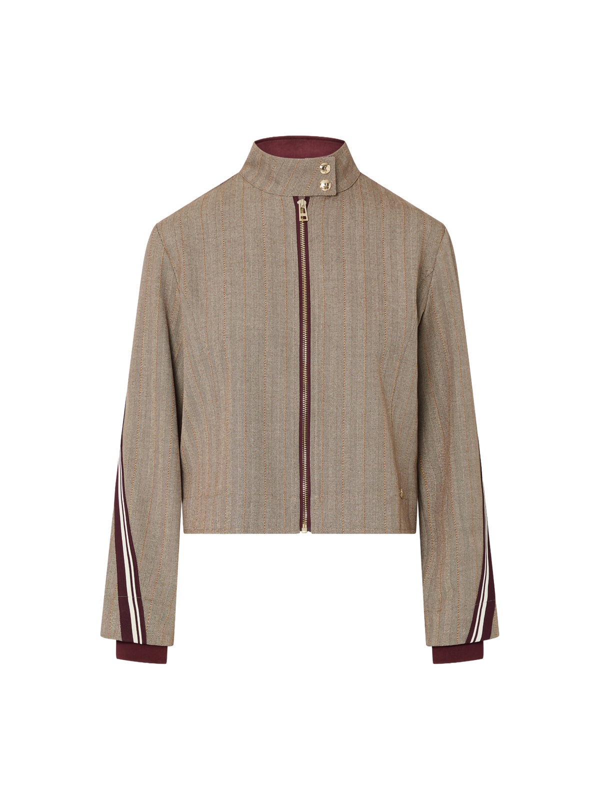 Felpa Zip Lunga LIU JO da Donna - beige TF6146DDX06 BEIGE