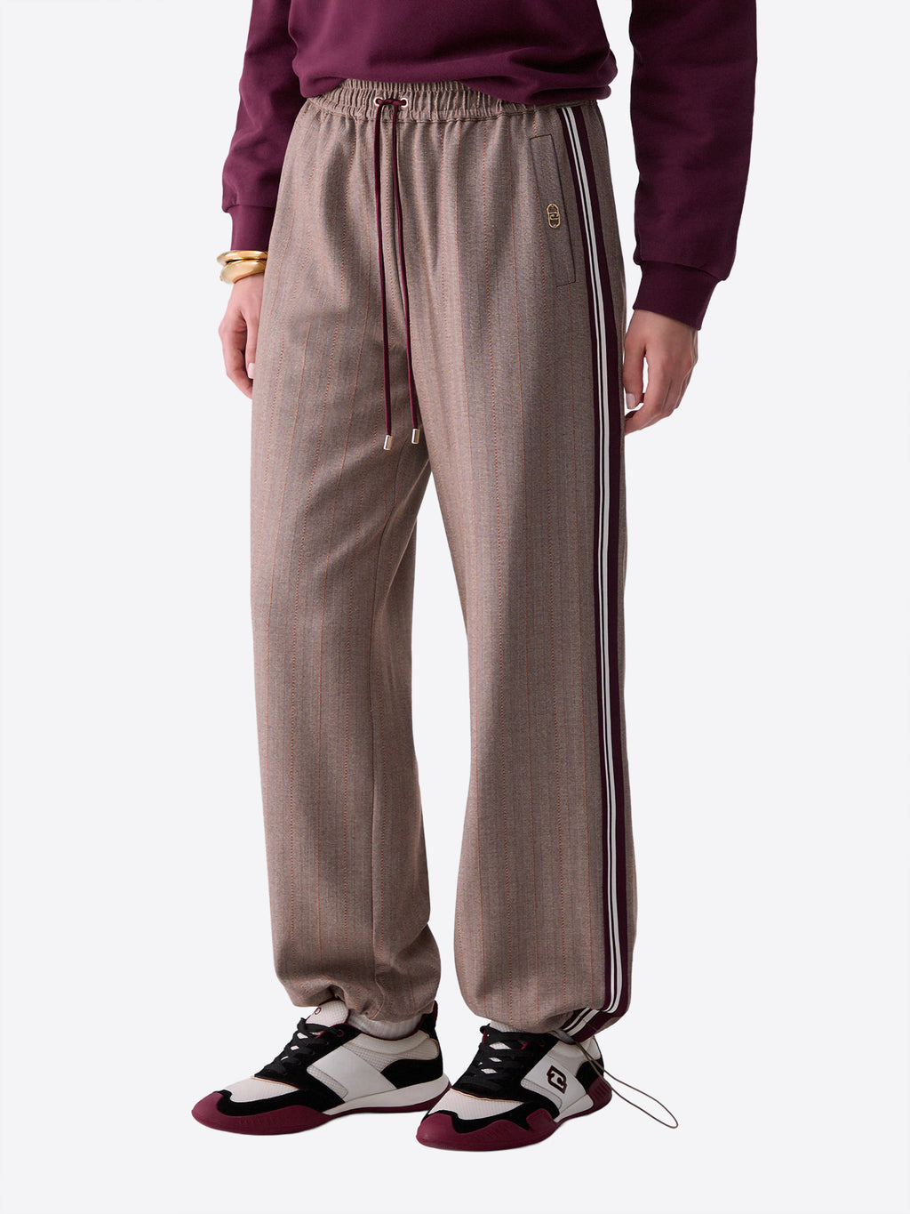 Pantalone Tuta LIU JO da Donna - beige TF6148DDX06 BEIGE
