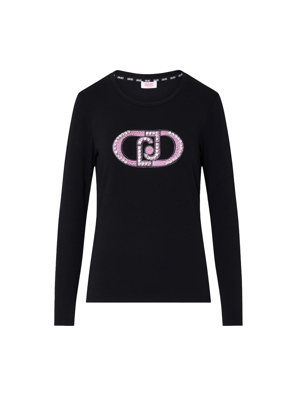 Long-shirt LIU JO da Donna - nero TF6245L9499 NERO