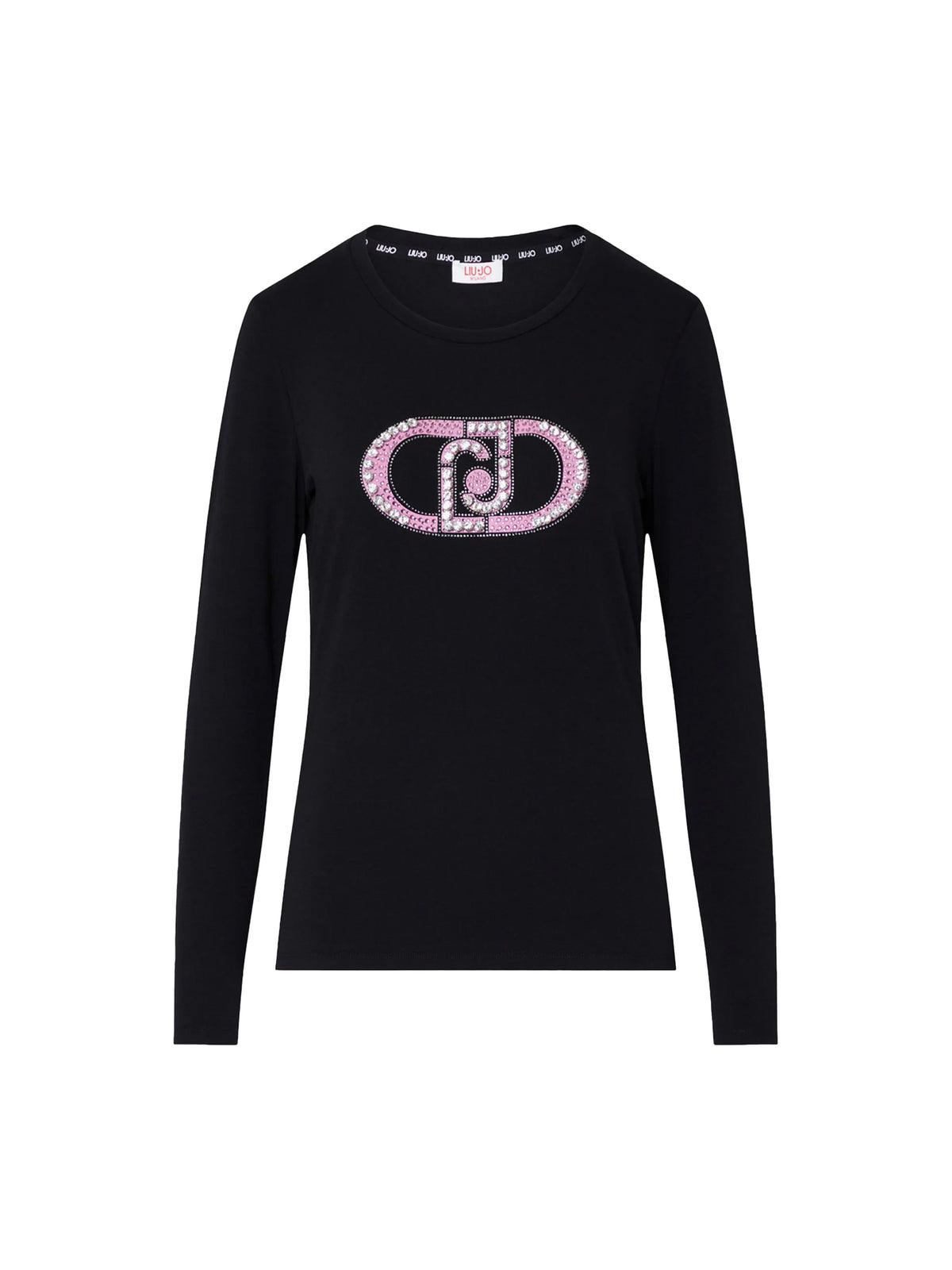 Long-shirt LIU JO da Donna - nero TF6245L9499 NERO