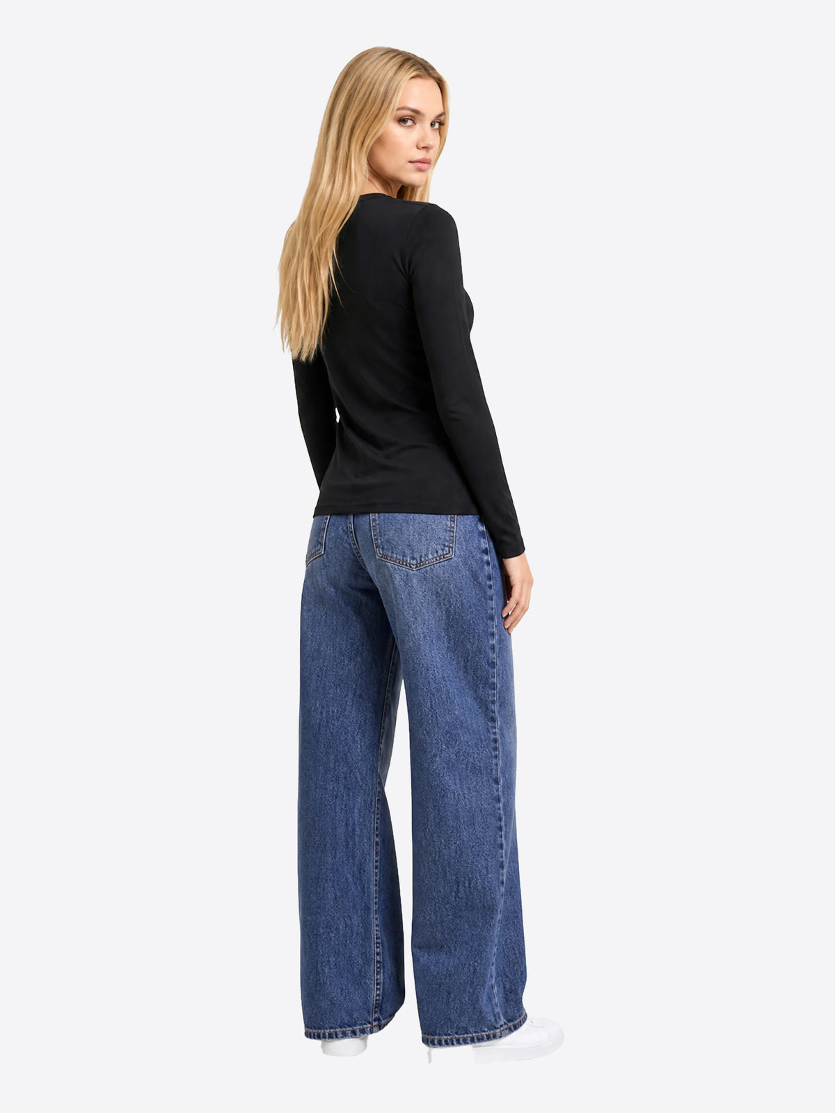 Long-shirt LIU JO da Donna - nero TF6248L9293 NERO