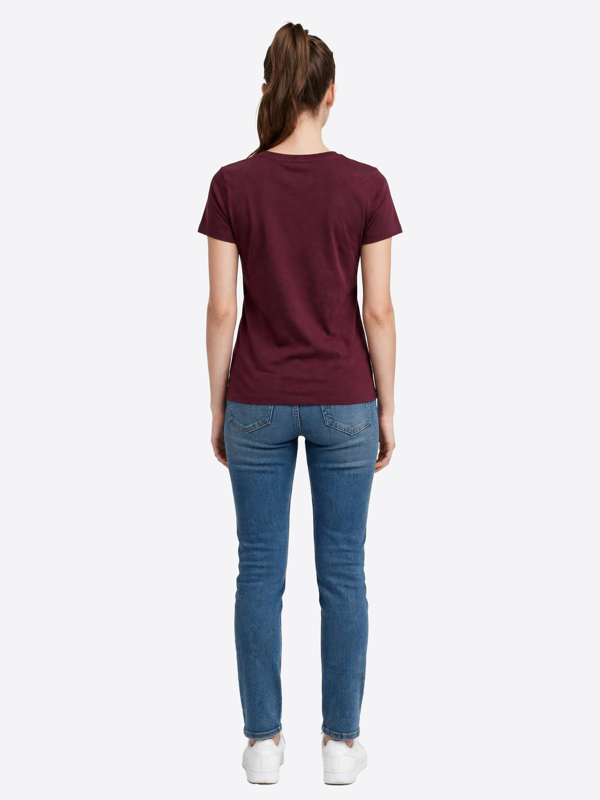 T-shirt LIU JO da Donna - rosso TF6251LJL9624 BORDEAU