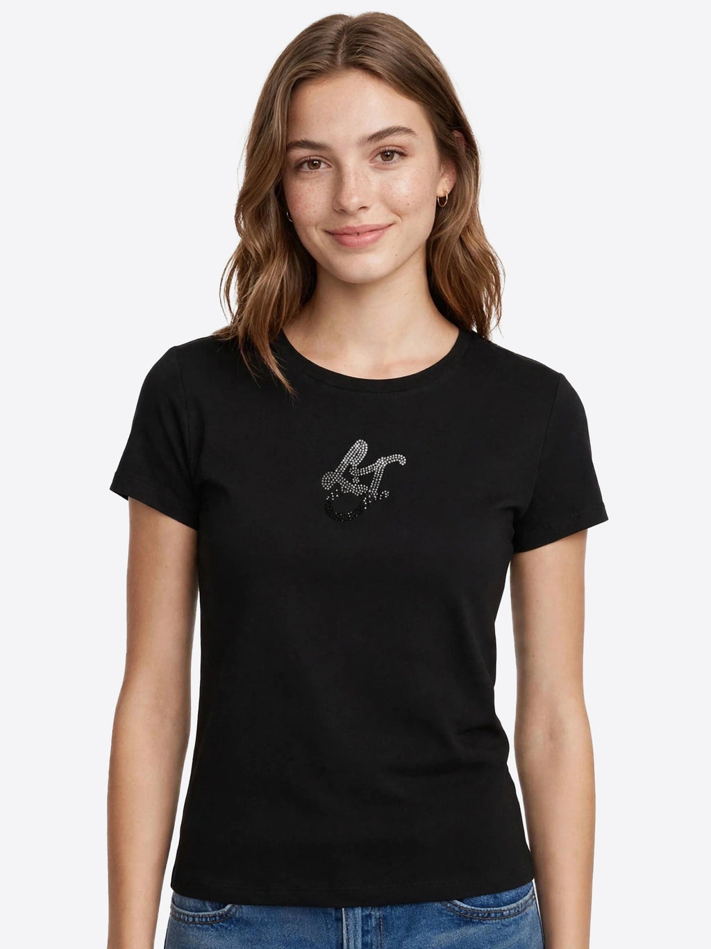 T-shirt LIU JO da Donna - nero TF6251LJS9149 NERO