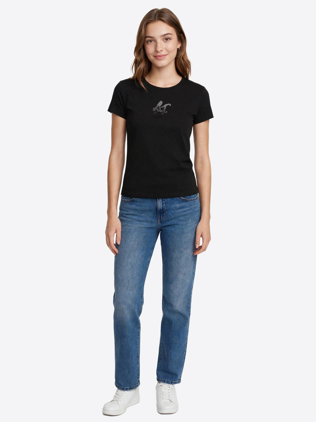 T-shirt LIU JO da Donna - nero TF6251LJS9149 NERO