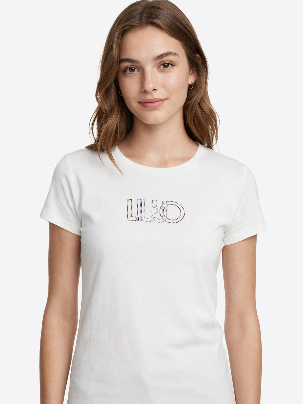 T-shirt LIU JO da Donna - bianco TF6251Q9808 BIANCO