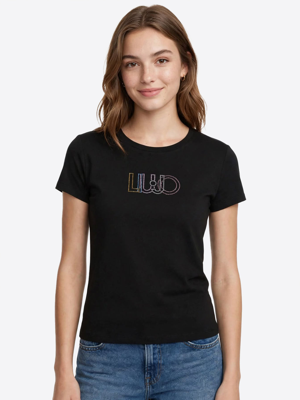 T-shirt LIU JO da Donna - nero TF6251W9415 NERO