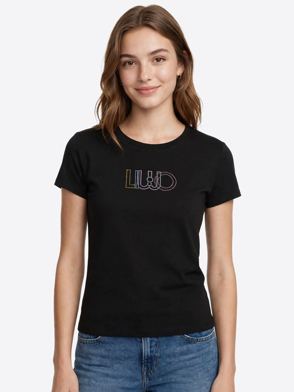 T-shirt LIU JO da Donna - nero TF6251W9415 NERO