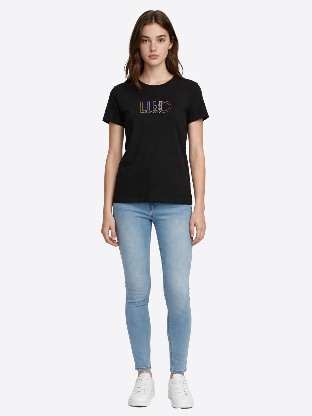 T-shirt LIU JO da Donna - nero TF6251W9415 NERO