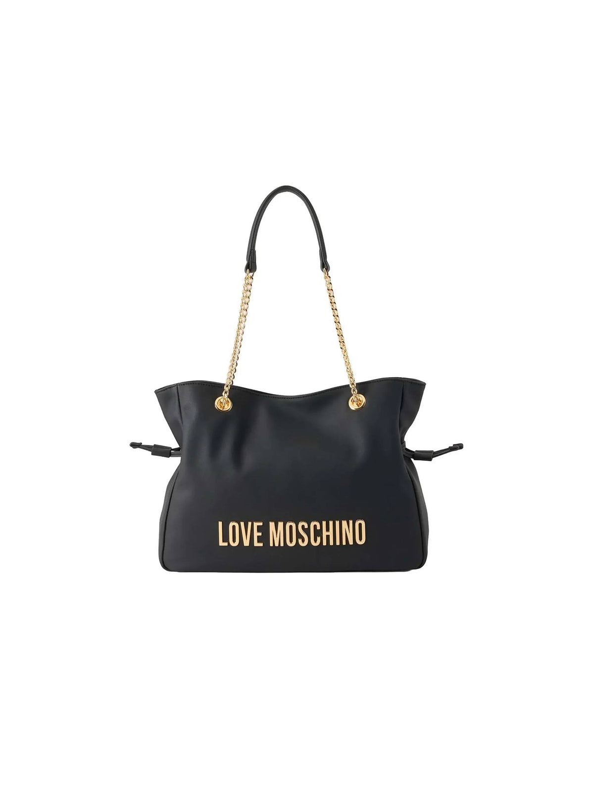 Borsa Shopper LOVE MOSCHINO da Donna - nero JC4186PP01P000BLKGOLD