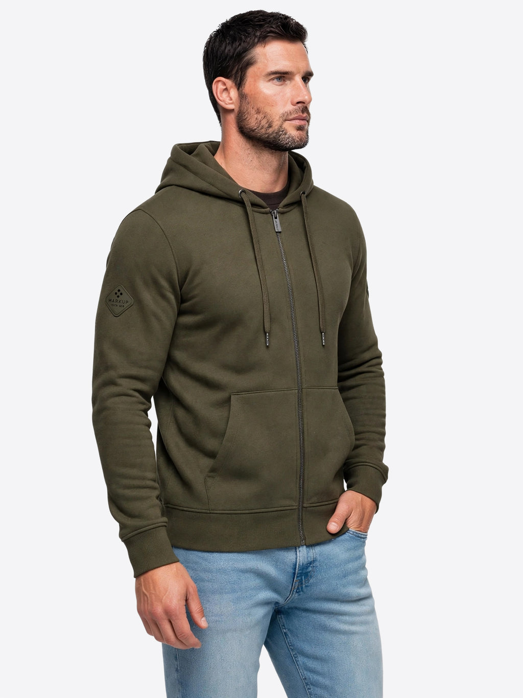 Felpa MARK UP da Uomo - verde MK22002VERDE