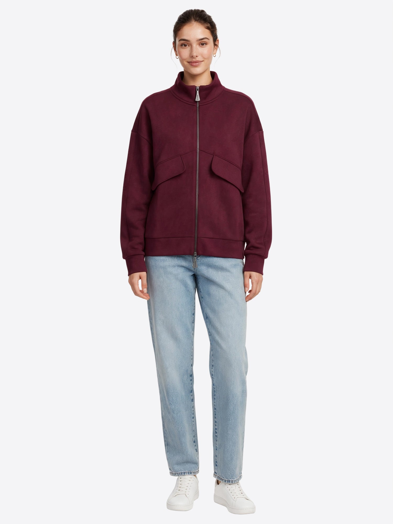 Felpa MARK UP da Donna - MW2620012CHERRY