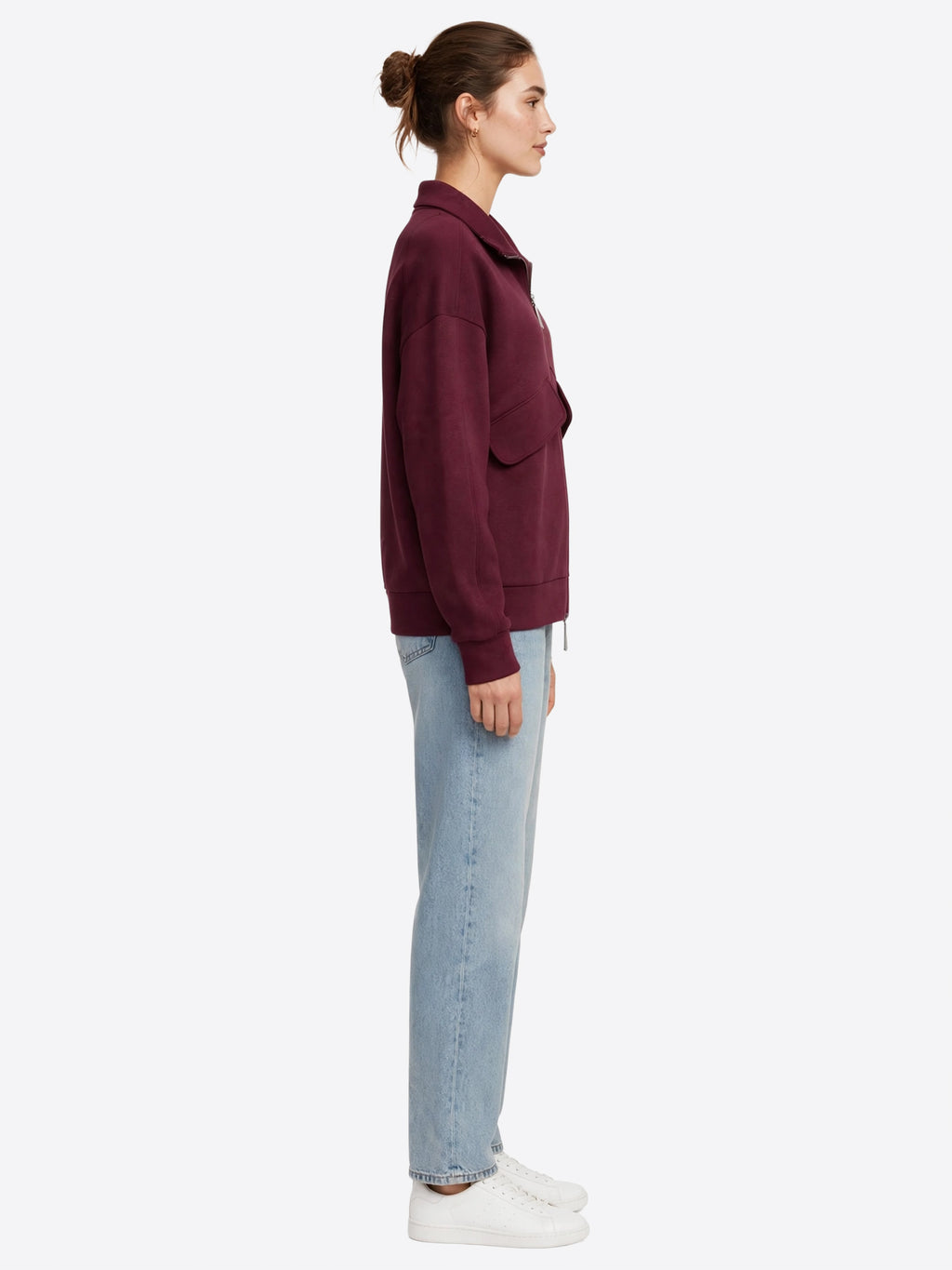 Felpa MARK UP da Donna - MW2620012CHERRY