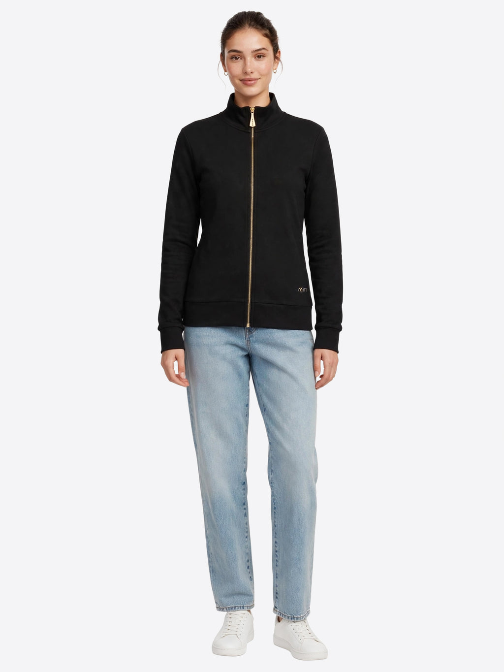 Felpa MET da Donna - nero M13102MGBLK