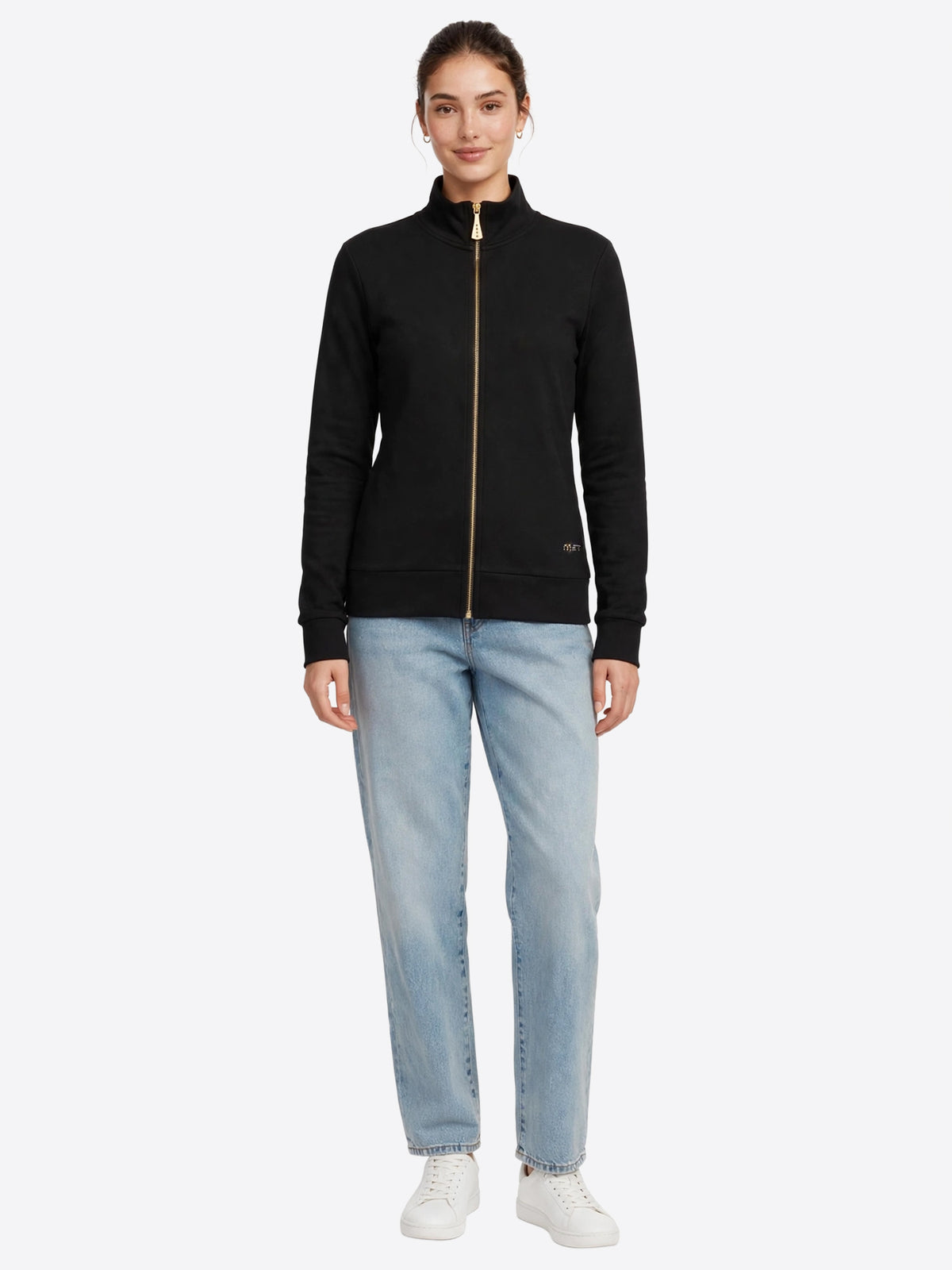 Felpa MET da Donna - nero M13102MGBLK