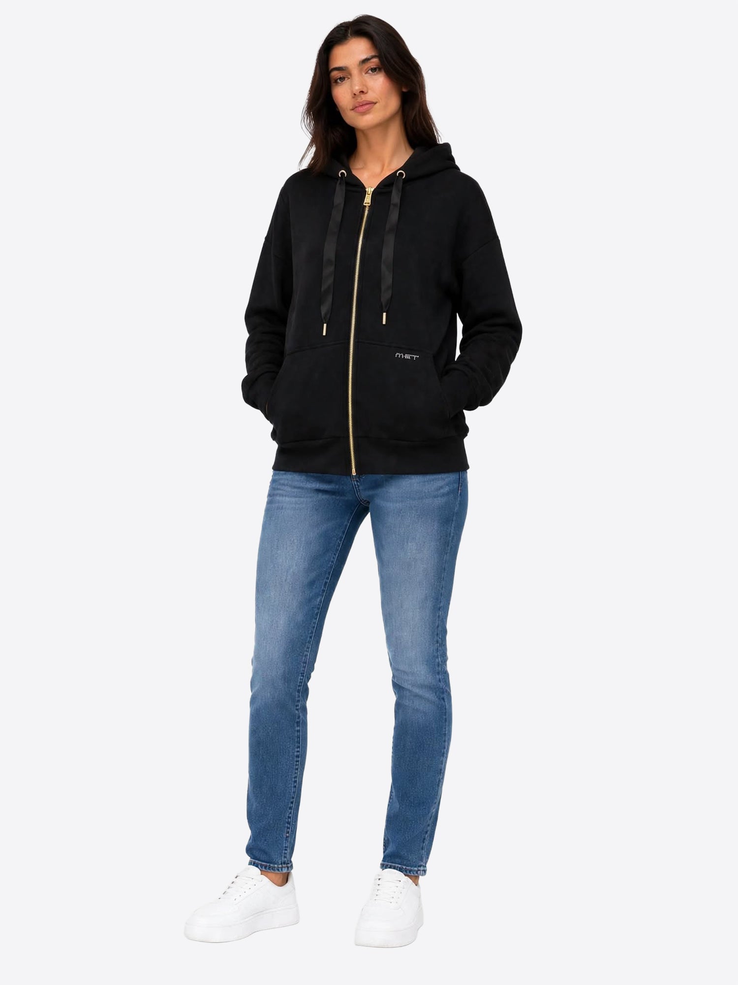 Felpa MET da Donna - nero M13103MGBLK