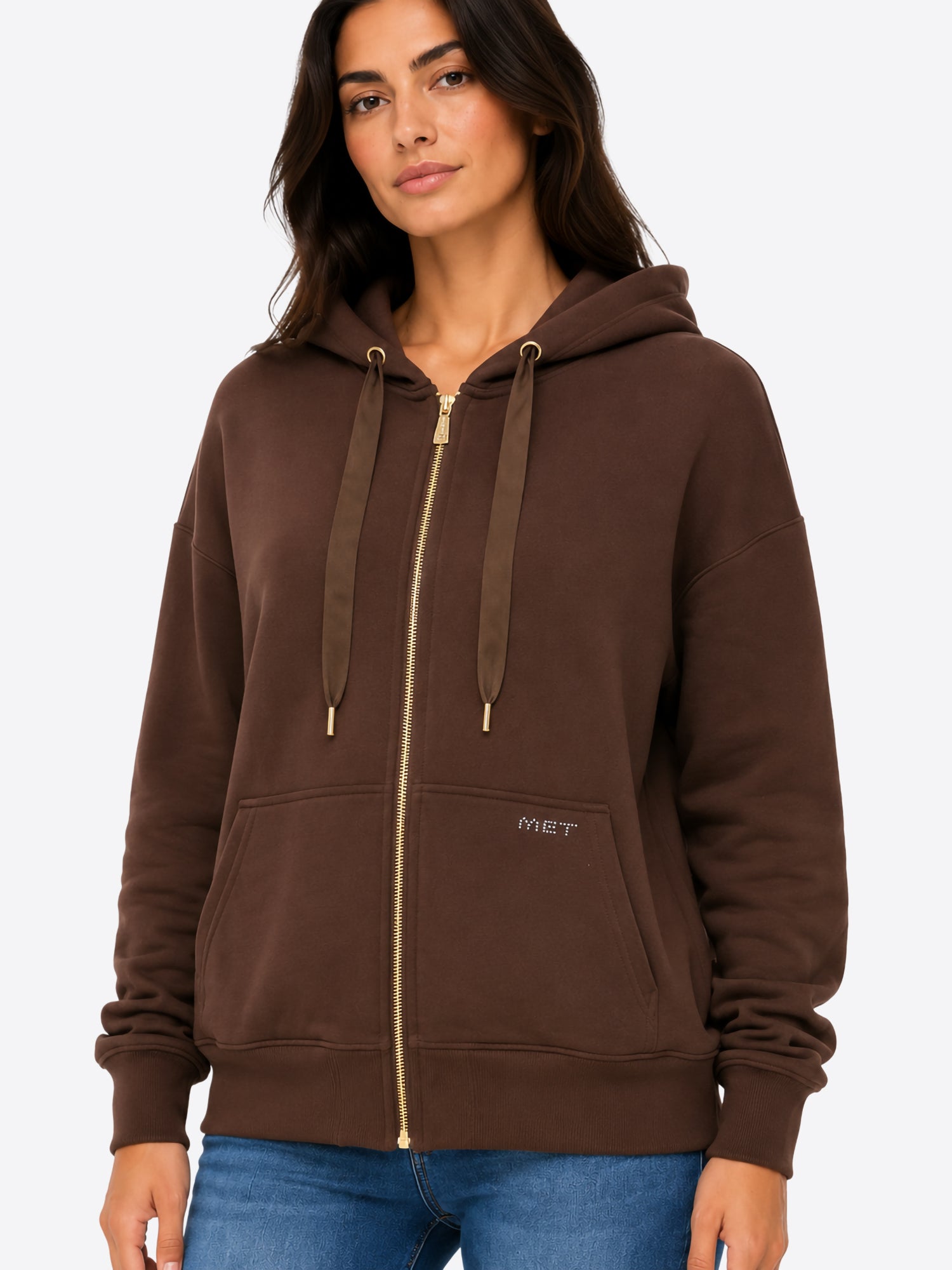 Felpa MET da Donna - M13103MGMORO
