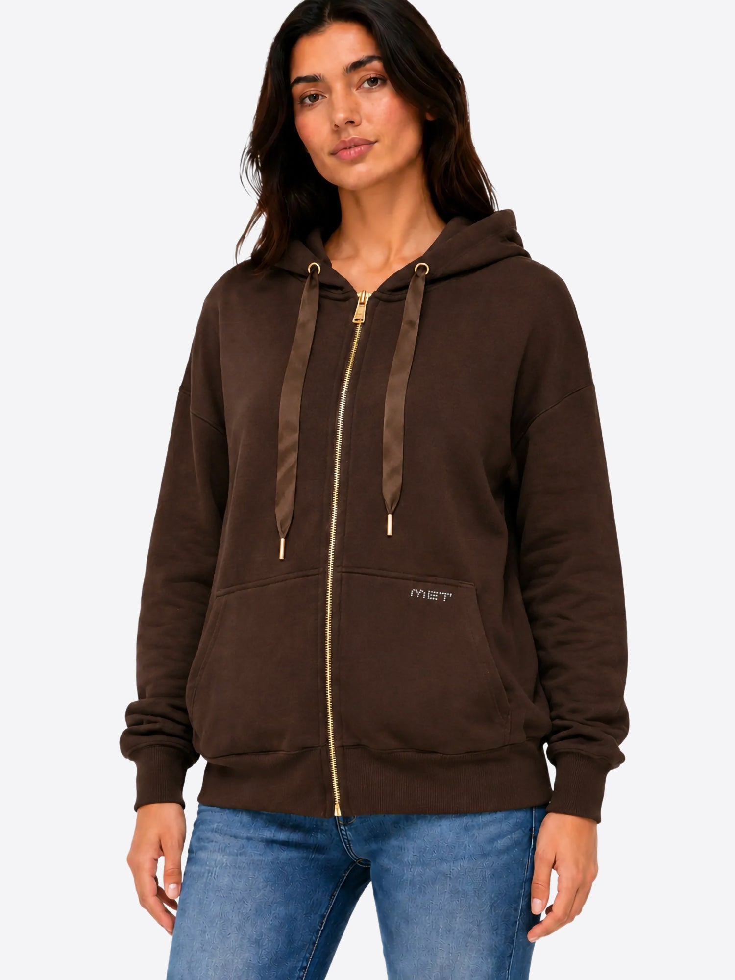 Felpa MET da Donna - M13103MGMORO