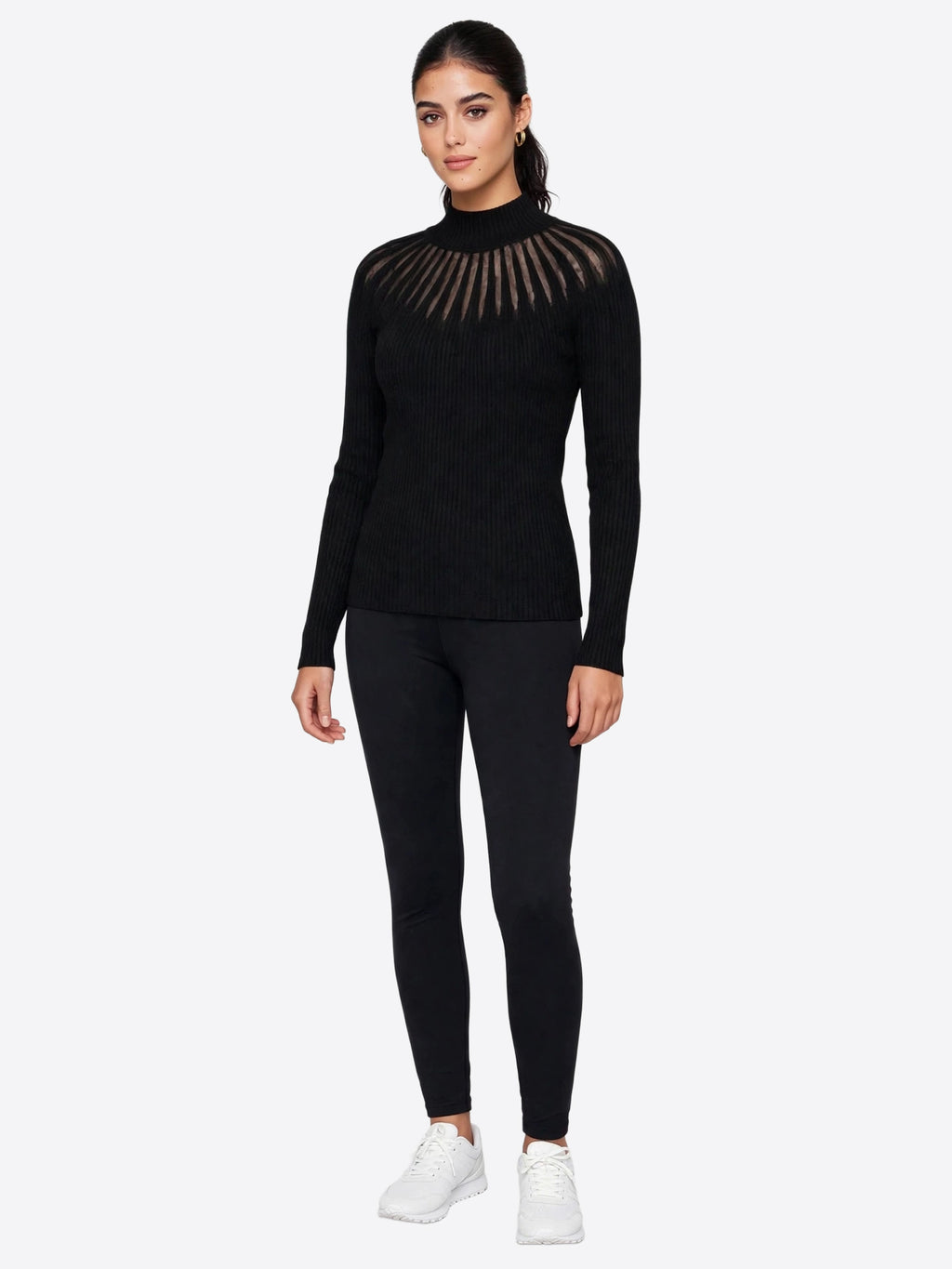 Maglia MET da Donna - nero M13AP66724BLK