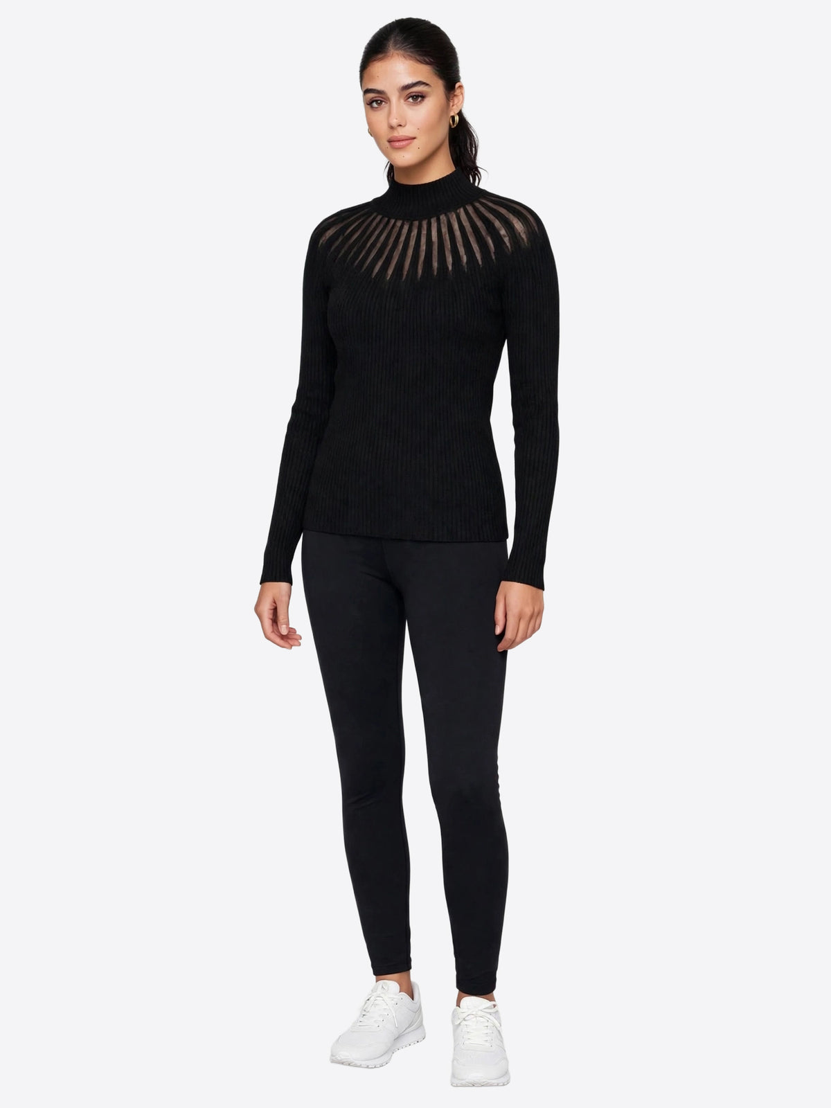 Maglia MET da Donna - nero M13AP66724BLK