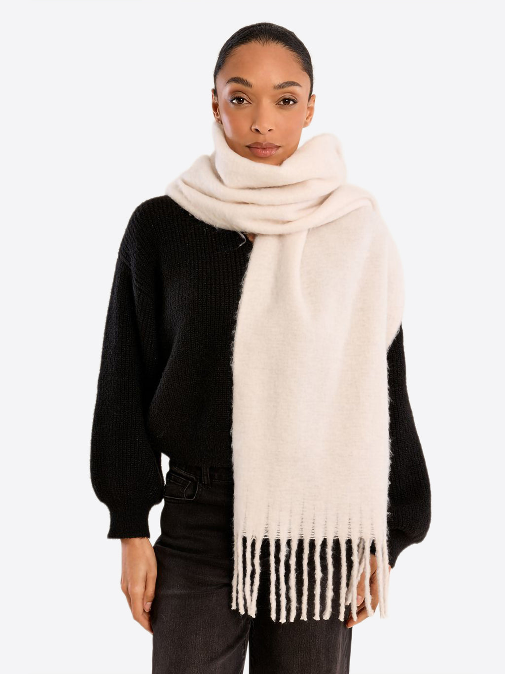 Sciarpa MOLLY BRACKEN da Donna - bianco B335EAPANNA