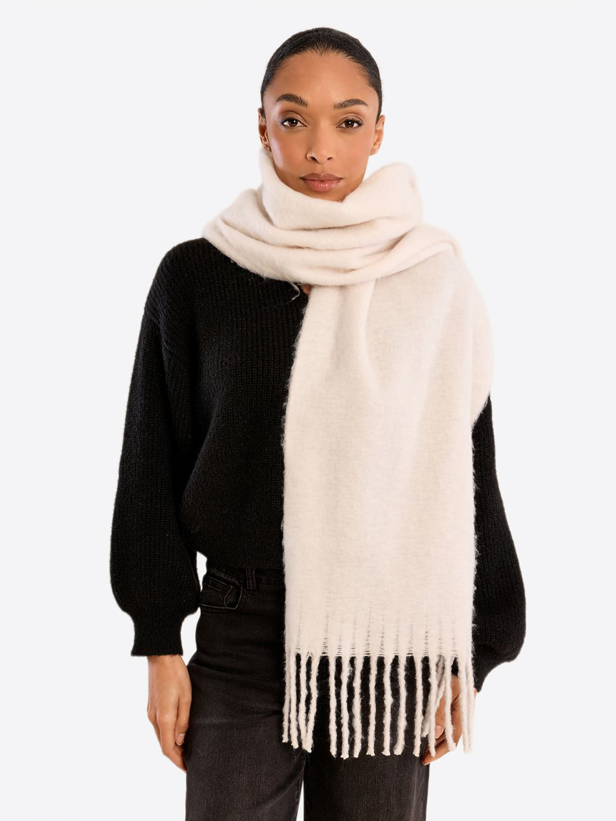 Sciarpa MOLLY BRACKEN da Donna - bianco B335EAPANNA