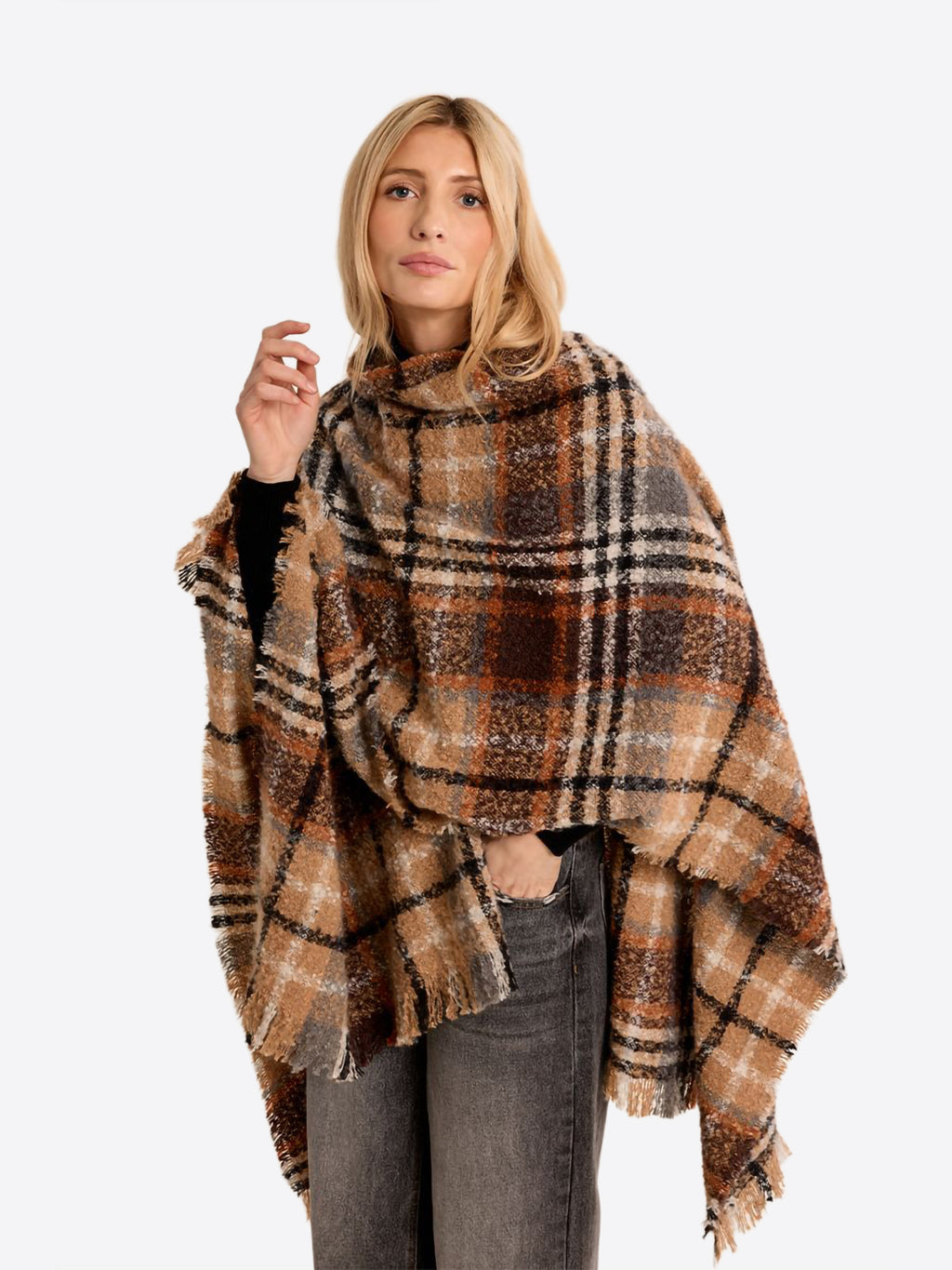 Sciarpa MOLLY BRACKEN da Donna - beige B336EHCAMEL