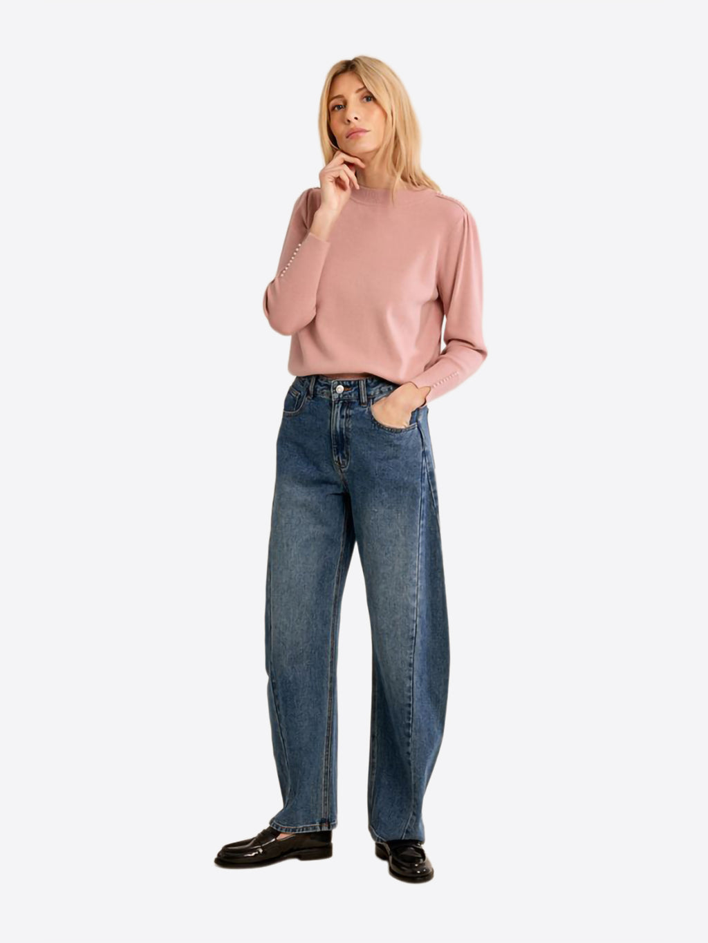 Maglione MOLLY BRACKEN da Donna - rosa E1798ENPOWERPIUNK