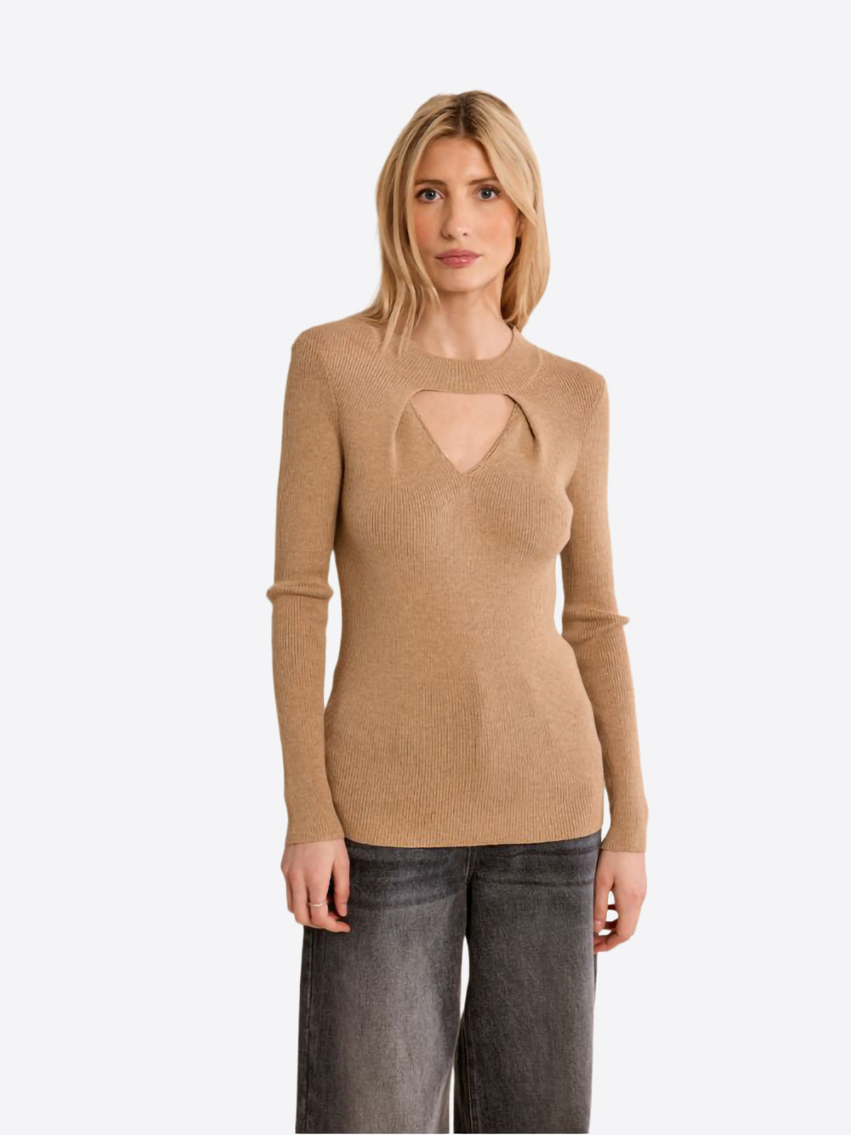 Long-shirt MOLLY BRACKEN da Donna - beige EF1611ENCAMEL