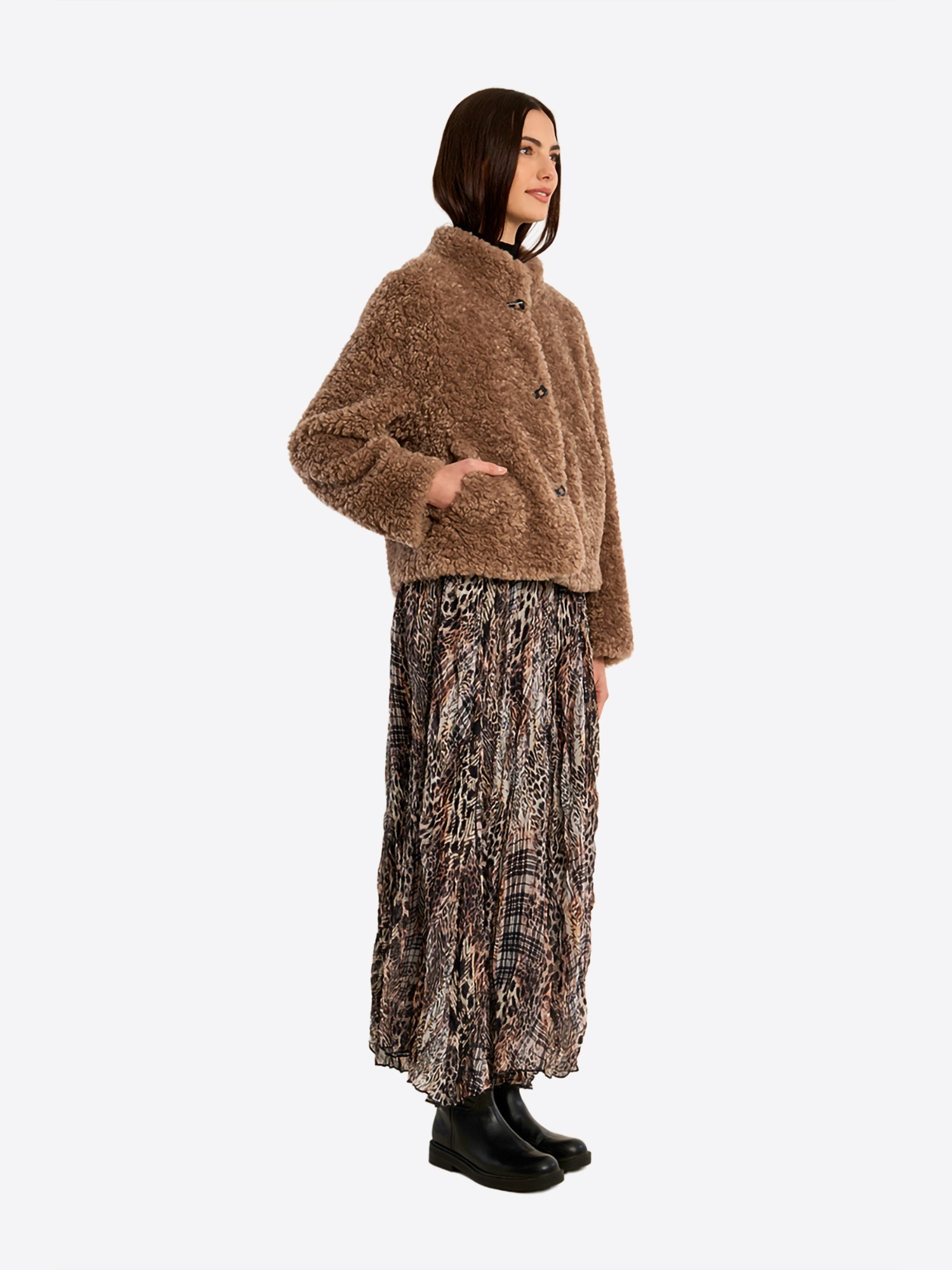 Pelliccia Beige