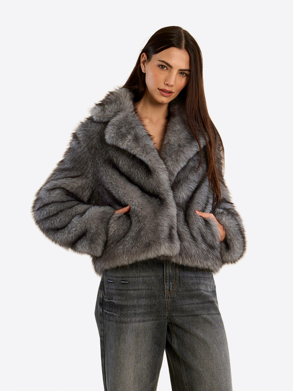 Pelliccia Grigio