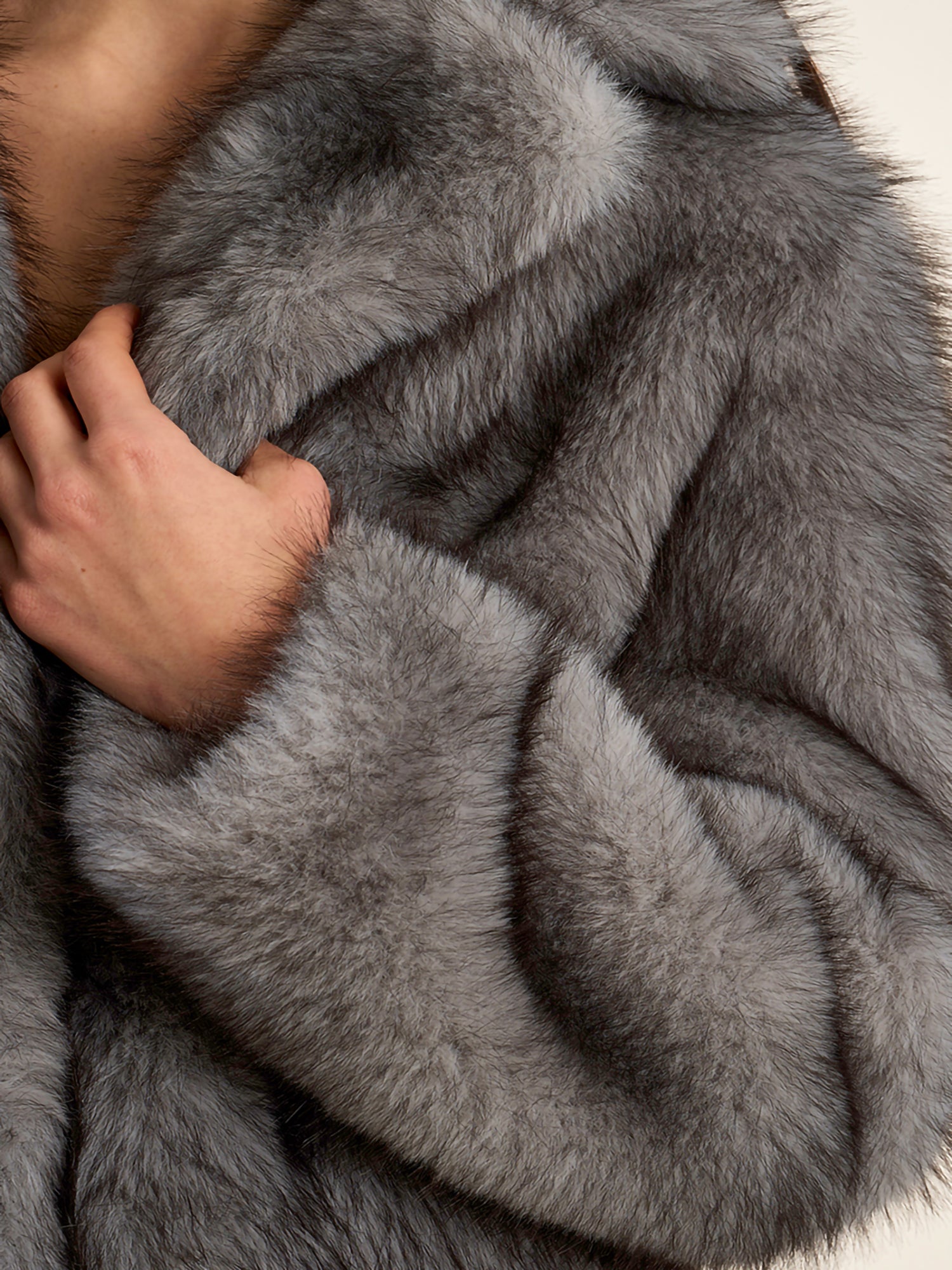 Pelliccia Grigio