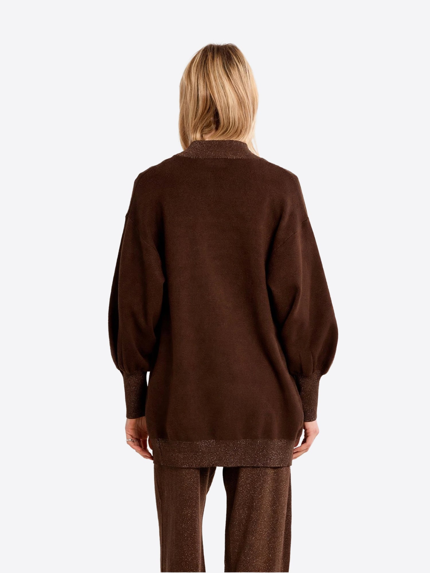 Cardigan MOLLY BRACKEN da Donna - LA1420ENCIOCCOLATO