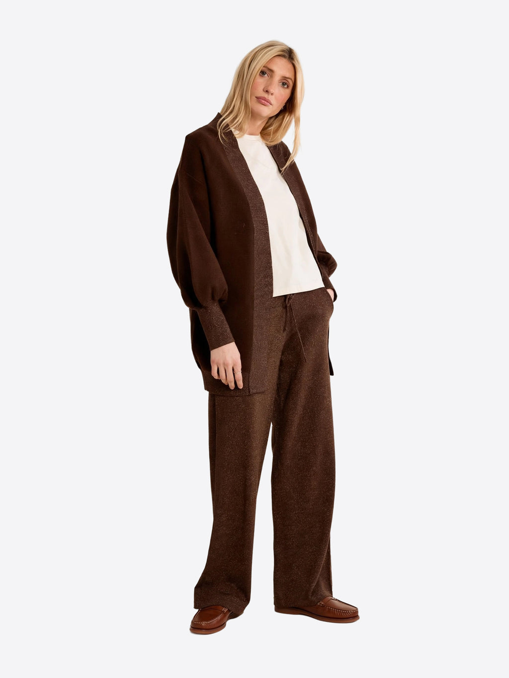 Cardigan MOLLY BRACKEN da Donna - LA1420ENCIOCCOLATO