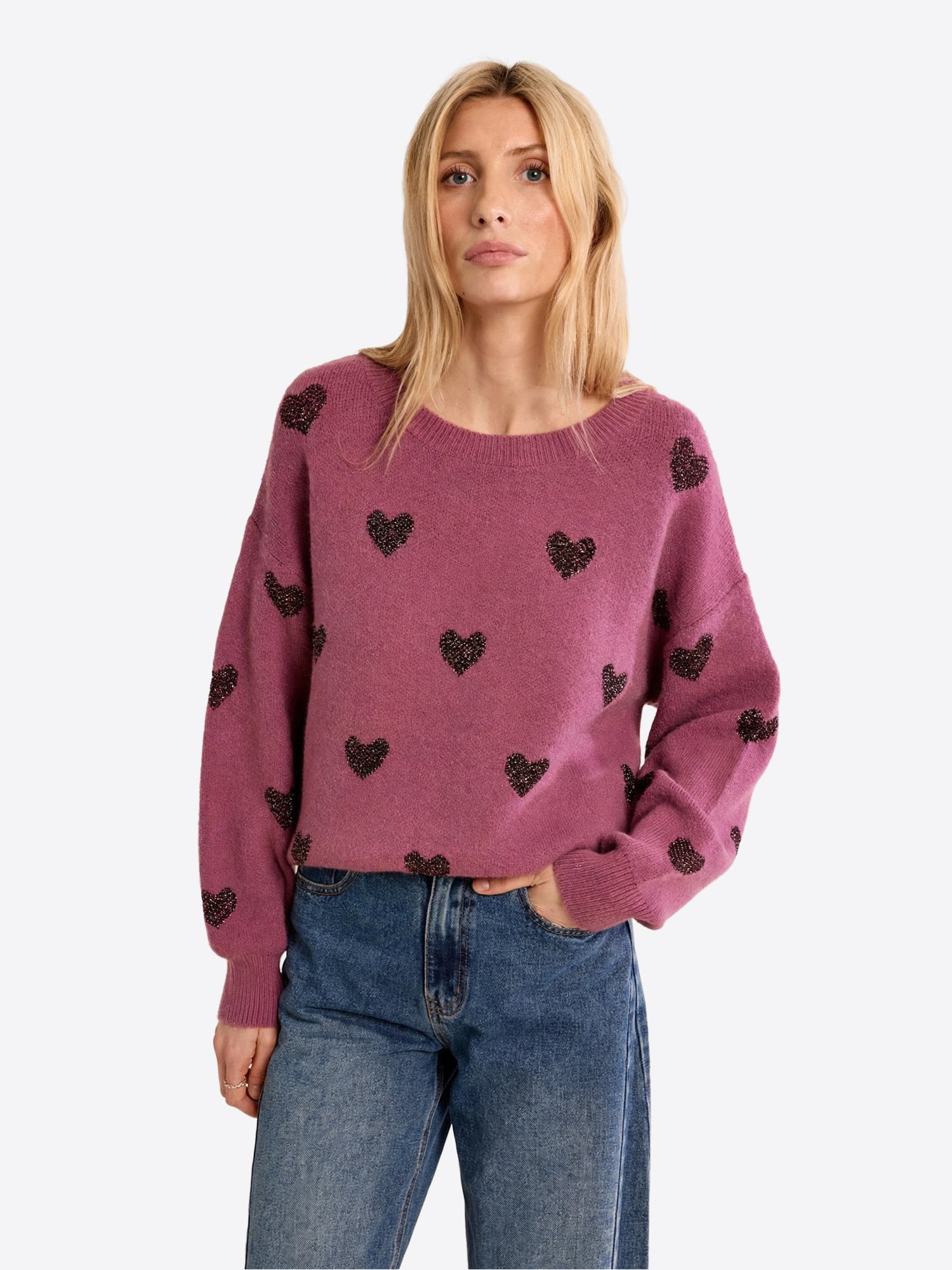 Maglione MOLLY BRACKEN da Donna - LA1774ENMAUVE