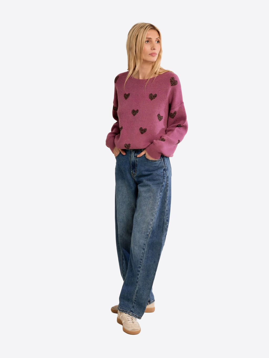 Maglione MOLLY BRACKEN da Donna - LA1774ENMAUVE