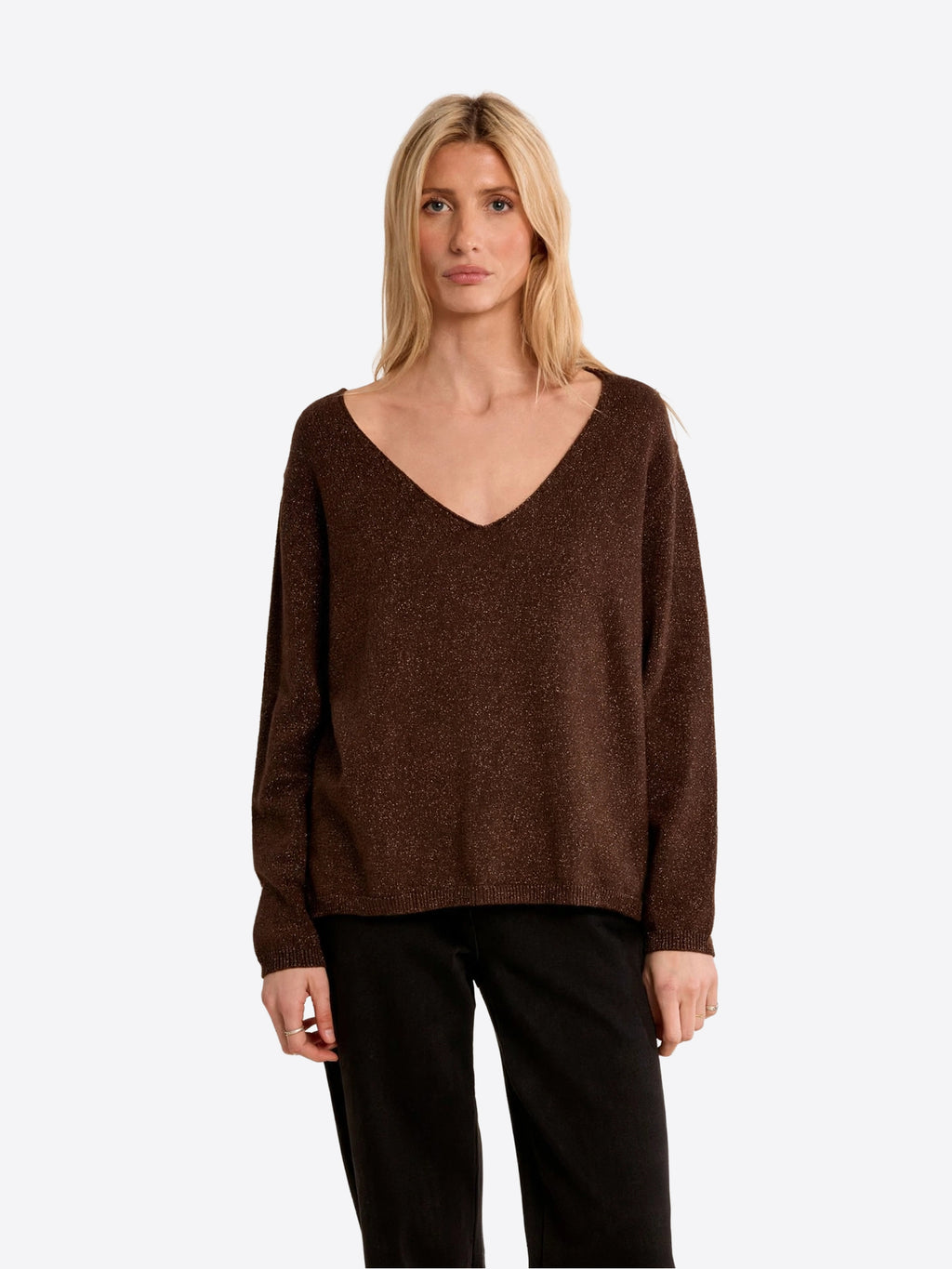 Maglia MOLLY BRACKEN da Donna - LA1832ENCICCOLATO