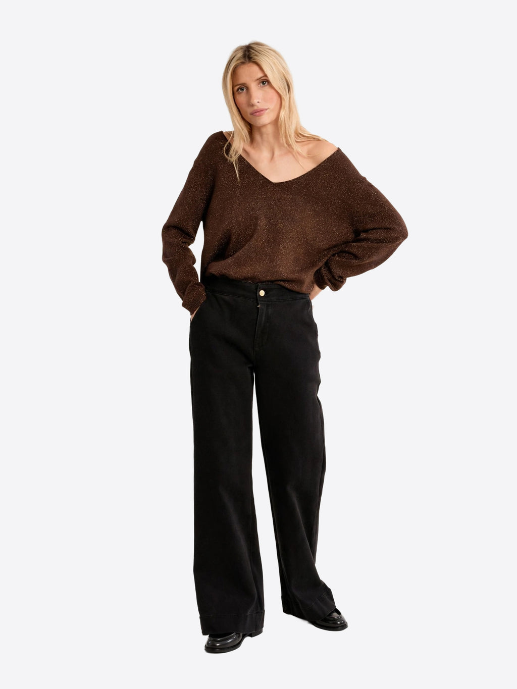 Maglia MOLLY BRACKEN da Donna - LA1832ENCICCOLATO