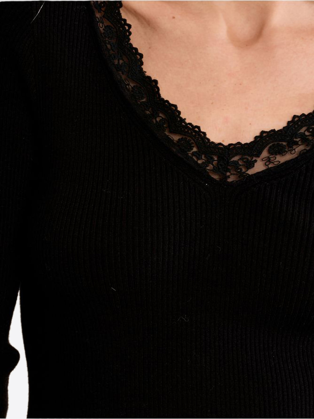 Long-shirt MOLLY BRACKEN da Donna - nero LA2014ENBLK