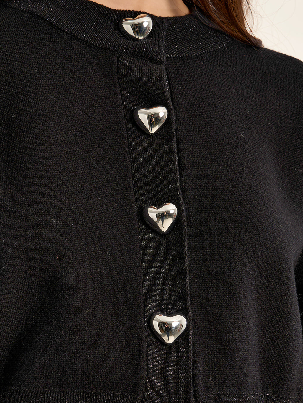 Cardigan MOLLY BRACKEN da Donna - nero LA2063ENBLK