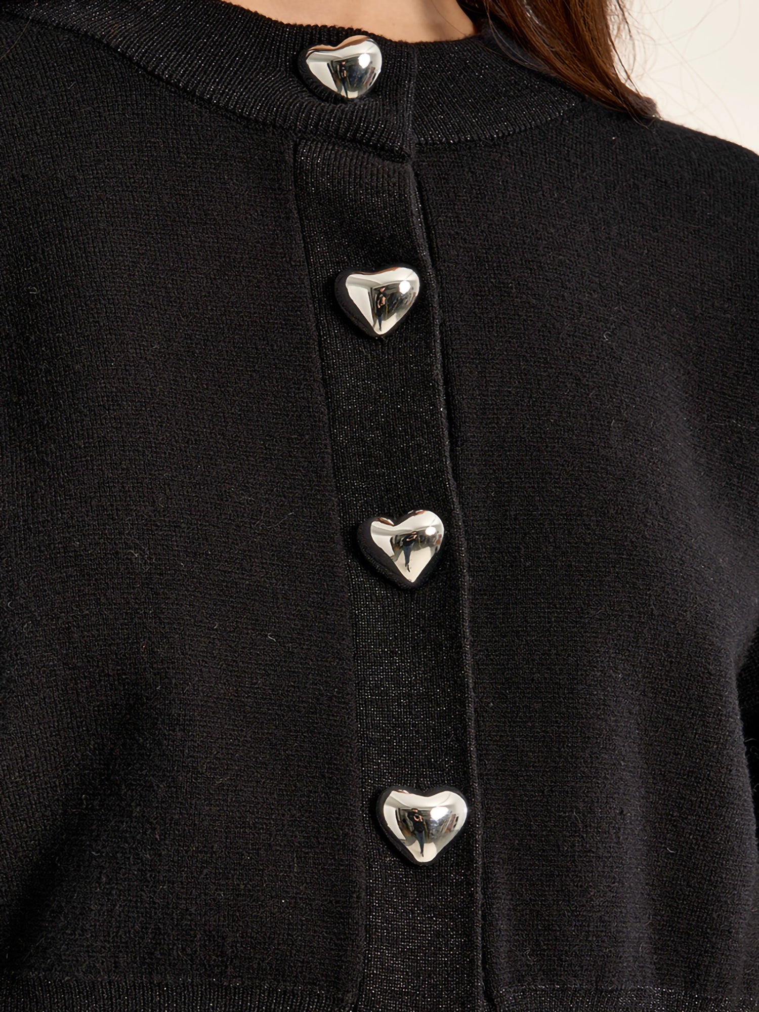 Cardigan MOLLY BRACKEN da Donna - nero LA2063ENBLK