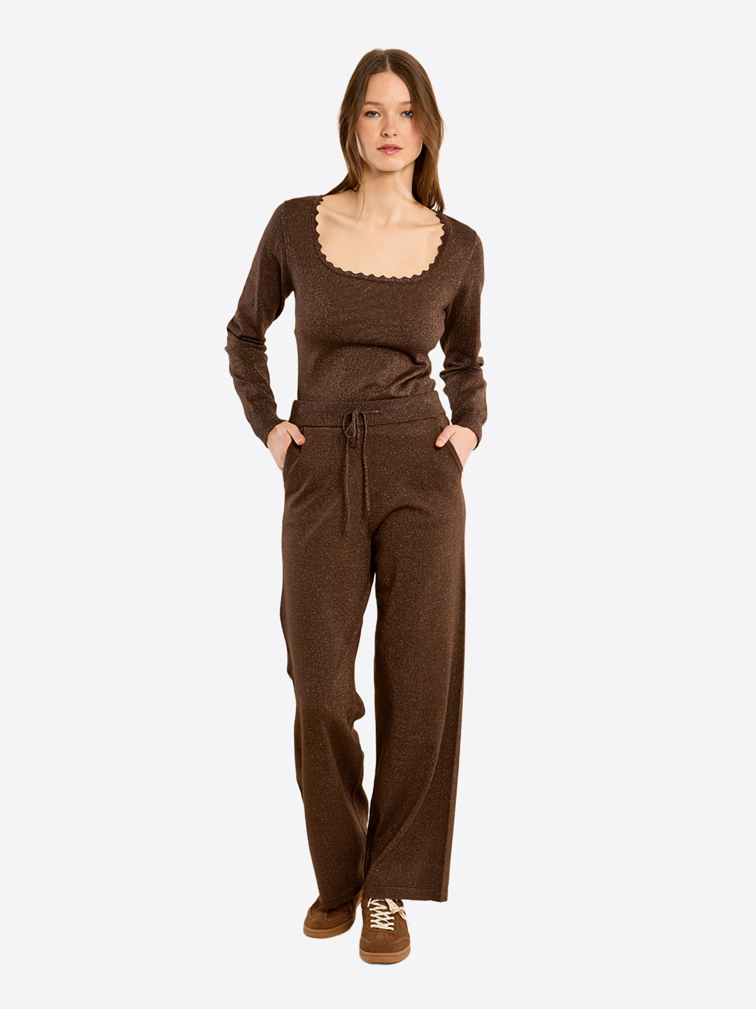 Pantalone Tuta MOLLY BRACKEN da Donna - LA539ENCIOCCOLATO
