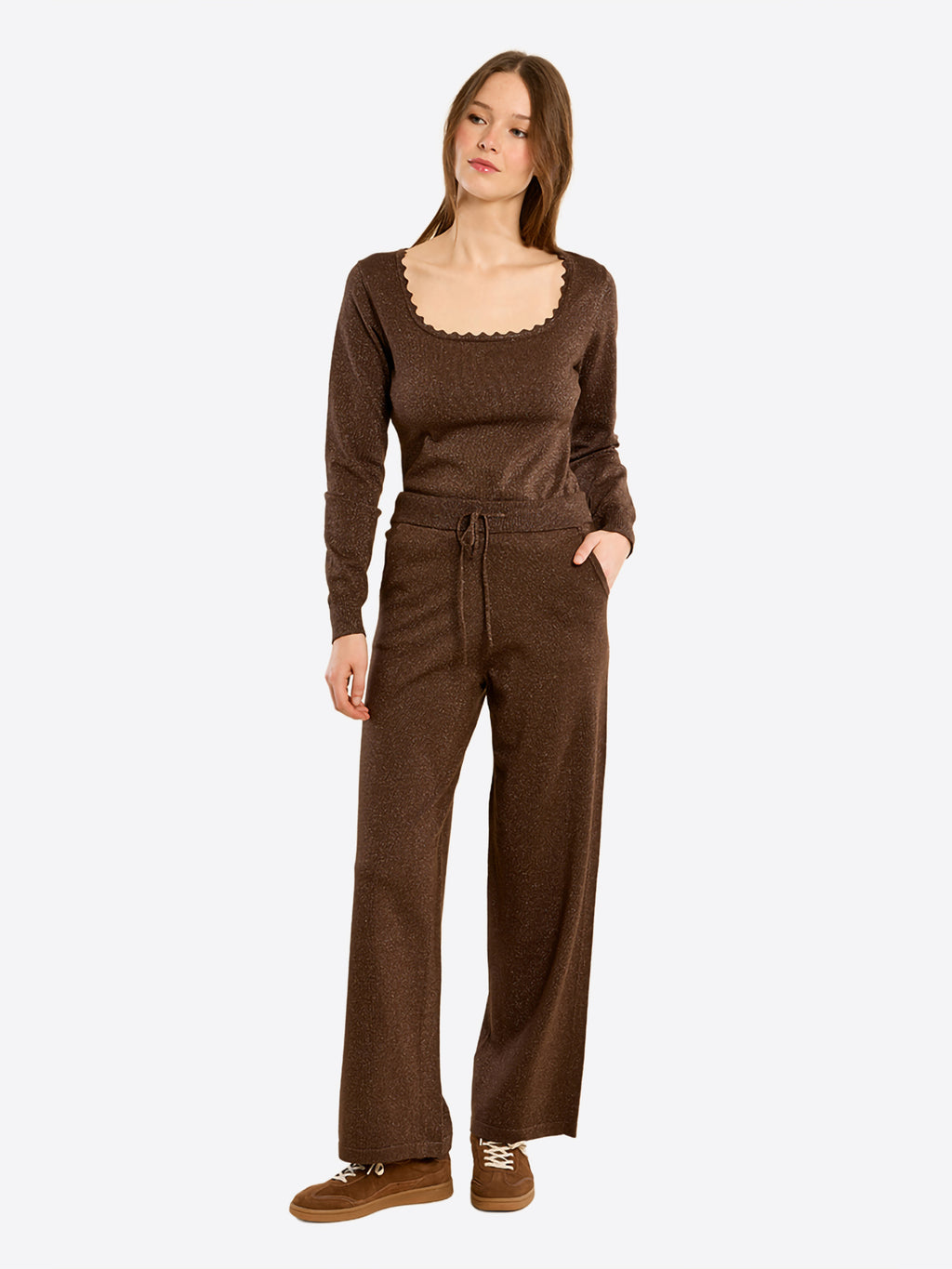 Pantalone Tuta MOLLY BRACKEN da Donna - LA539ENCIOCCOLATO