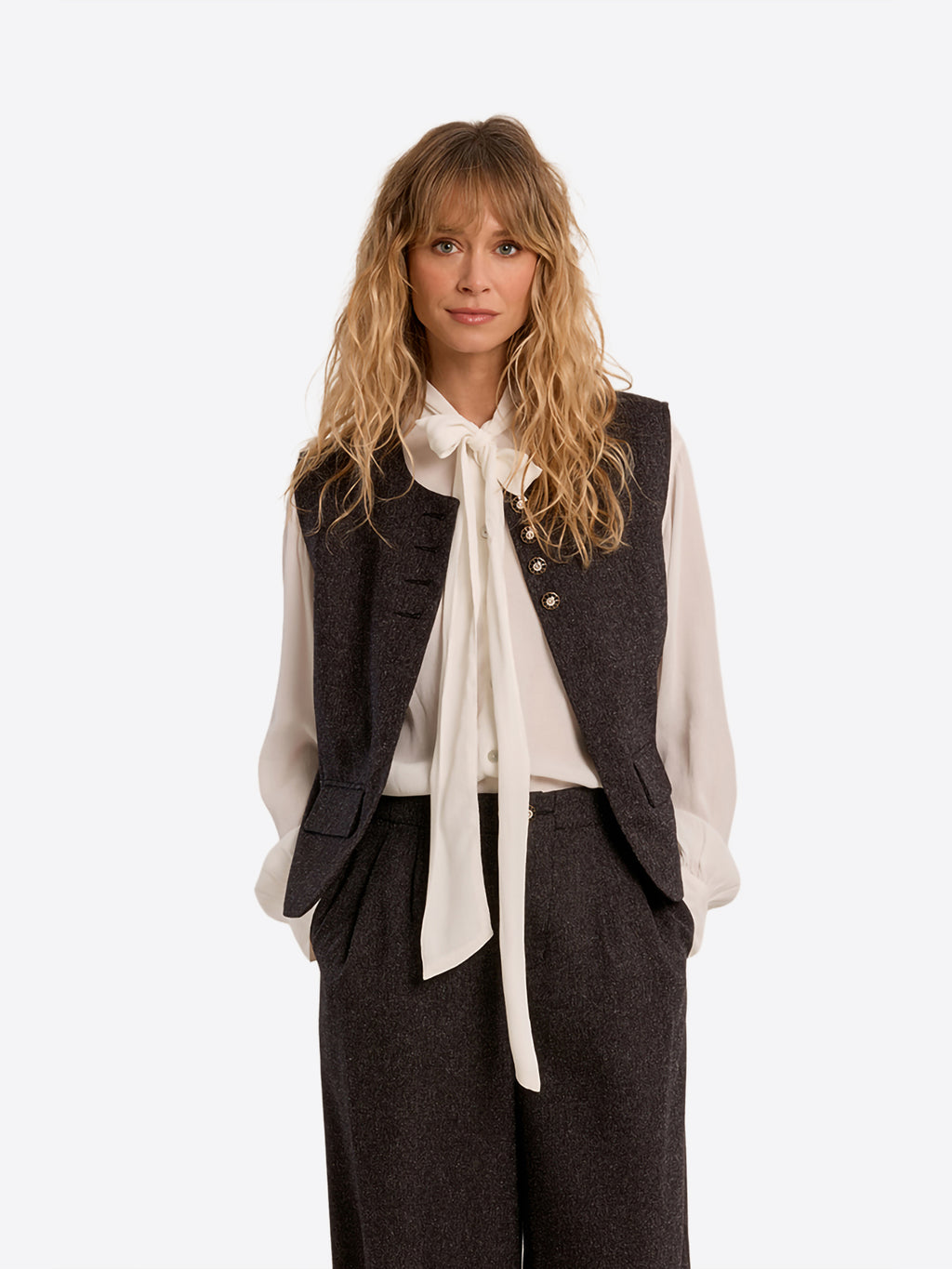 Gilet MOLLY BRACKEN da Donna - grigio P1910ENBLK