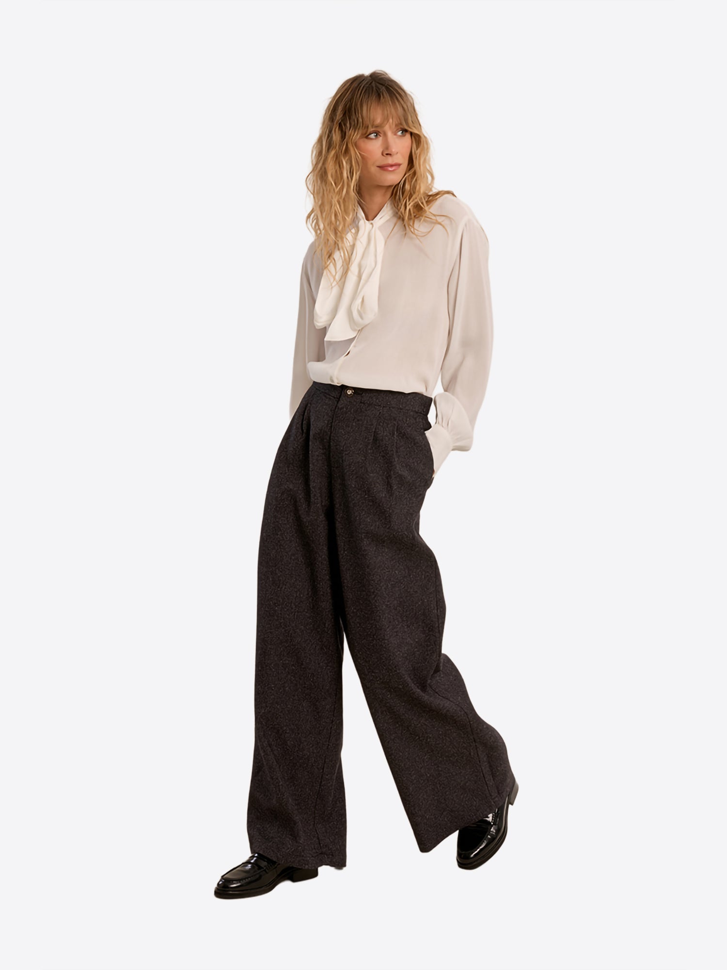 Pantalone MOLLY BRACKEN da Donna - grigio P1911ENBLK