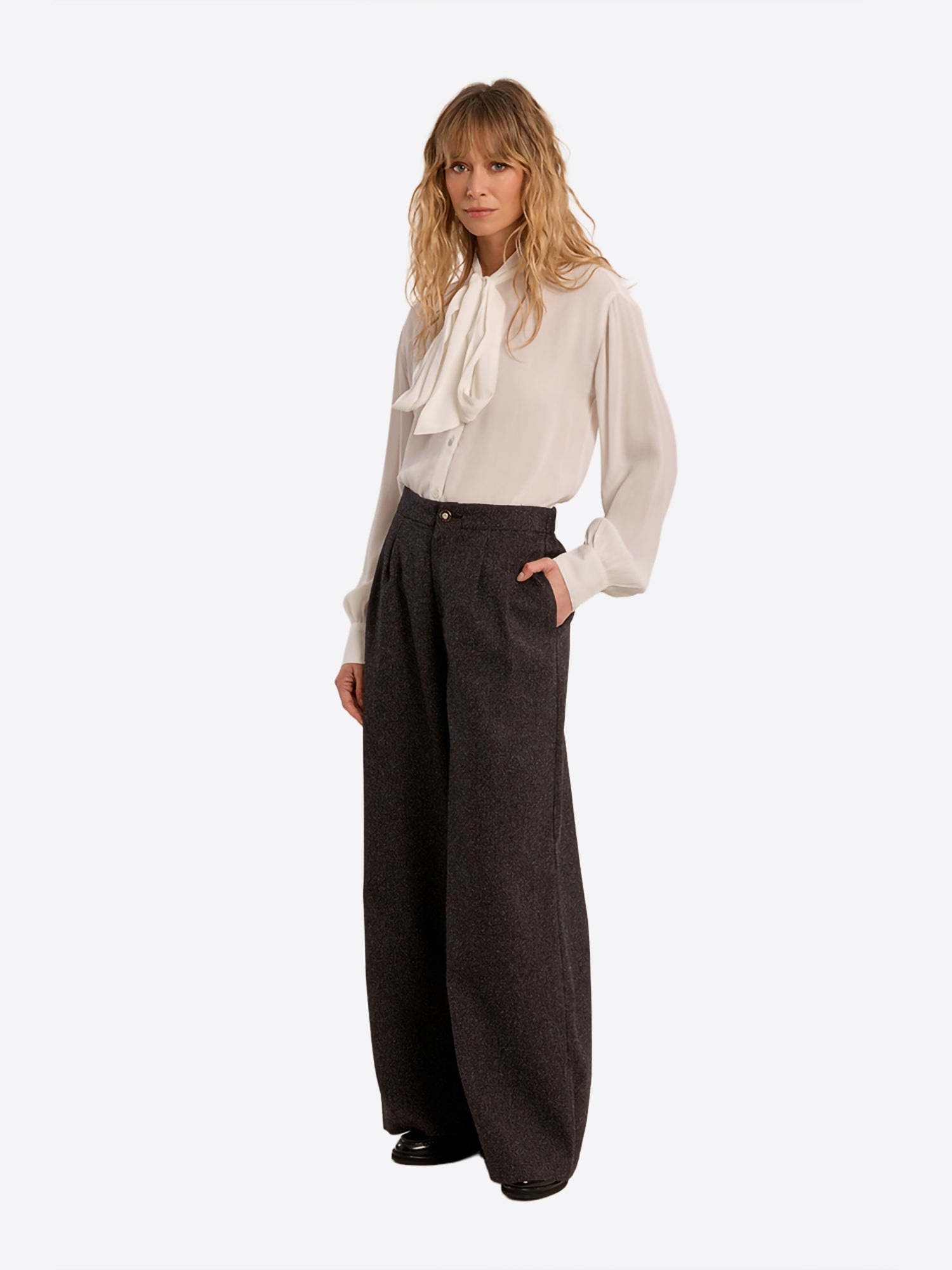 Pantalone MOLLY BRACKEN da Donna - grigio P1911ENBLK