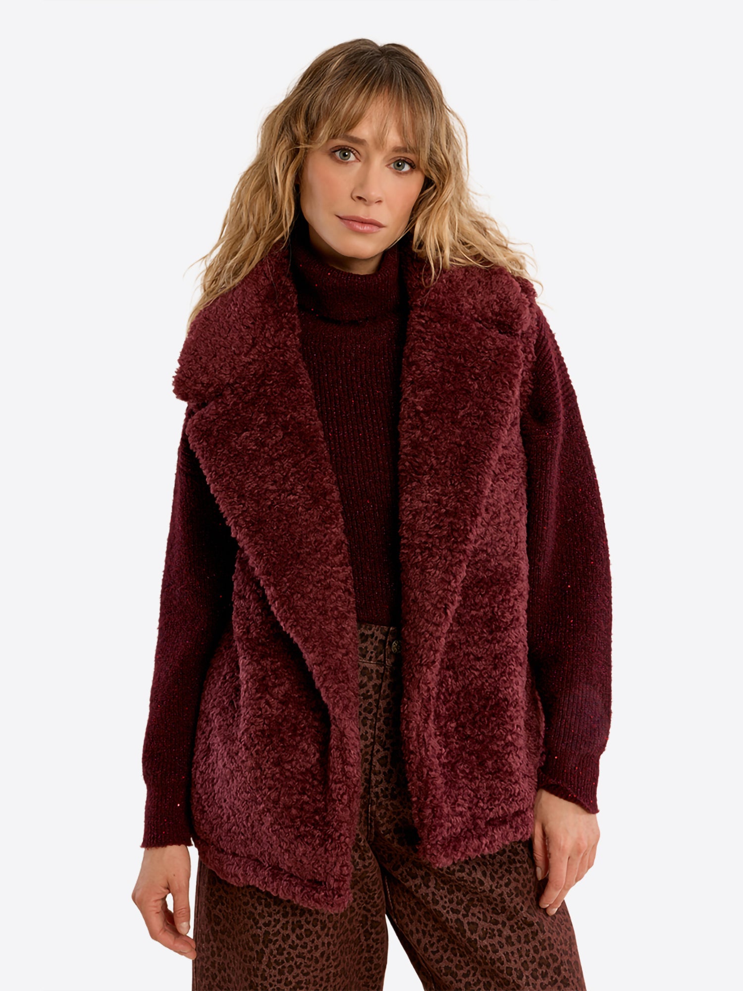 Gilet MOLLY BRACKEN da Donna - rosso T1932EHDARK RED