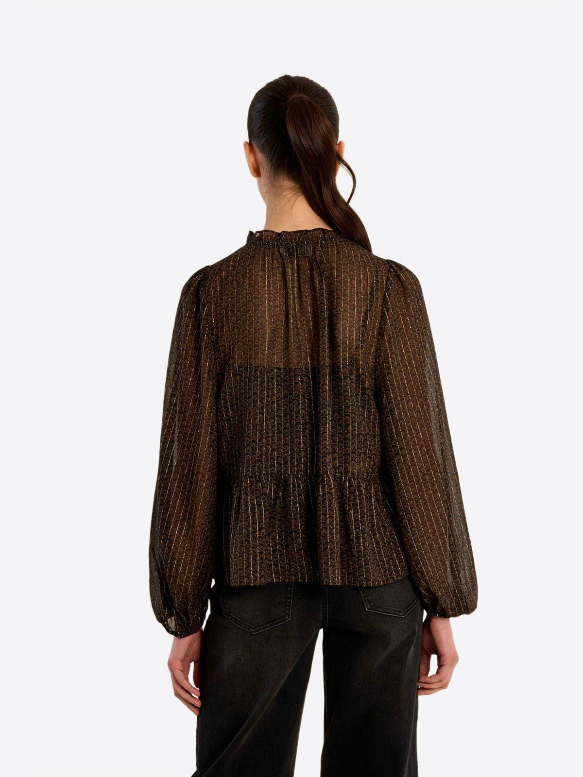 Camicia MOLLY BRACKEN da Donna - nero T2261EBLKFAUSTINE